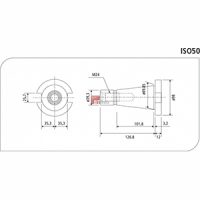 Desenho Técnico – ISO50 – DIN 2080